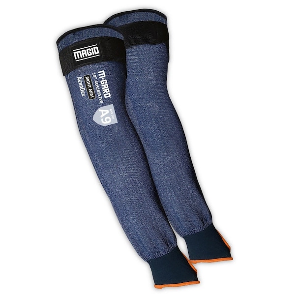 Magid MGARD AeroDex ADS 18 13Ga Extremely Lightweight Cut Resistant Sleeve W Thumb Slot, Cut Level A9, PR ADS189STPR - main